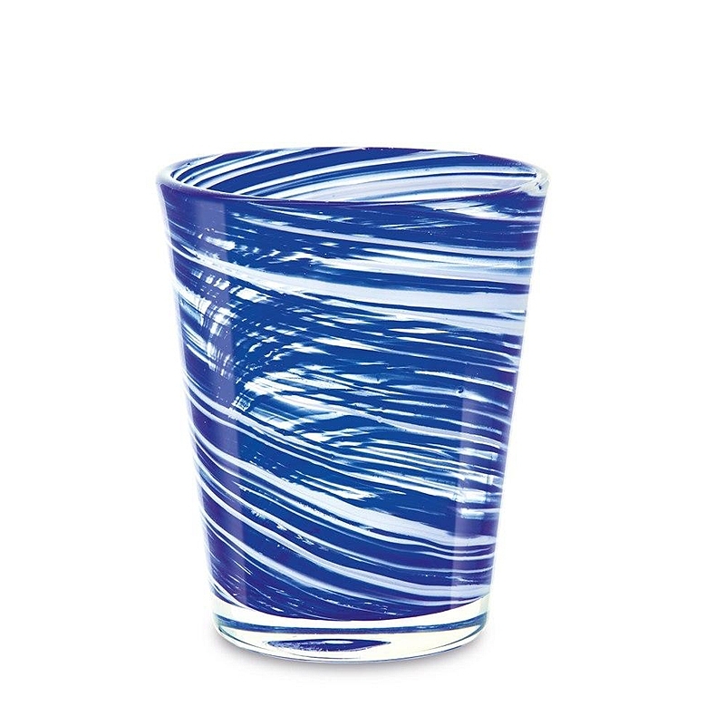 Set 6 vasos cristal azul. - REF. SET-25034 0