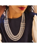 Producto anterior Collar de perlas agua dulce y cierre en plata. - REF. N-101259H