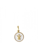 Producto siguiente Medalla virgen en oro amarillo y blanco 18 k. - REF. 000-07244