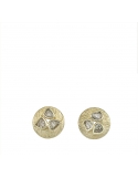 Producto anterior Pendientes Sparkles plata dorada y 6 diamantes. - REF. PE129-784/DO