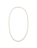 Producto anterior Collar perlas cultivadas agua dulce con cierre de oro blanco y brillantes. - REF. N-101264H
